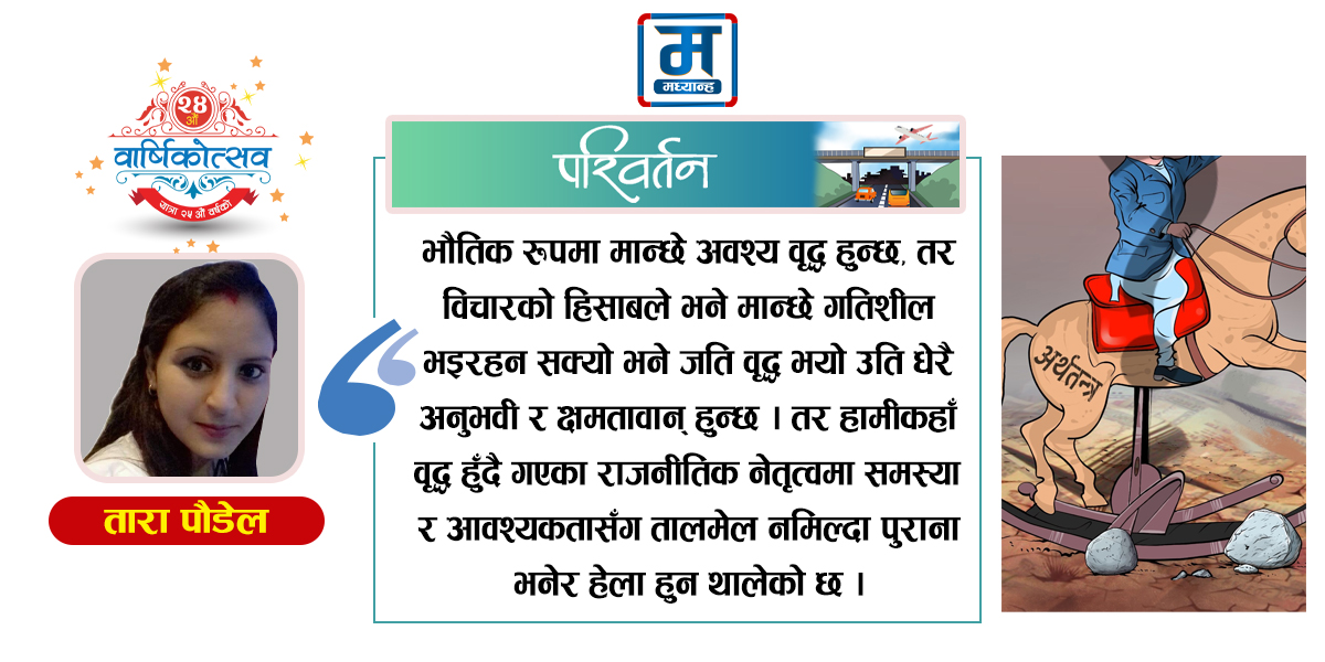 नेतृत्वको सीमित आर्थिक चेत