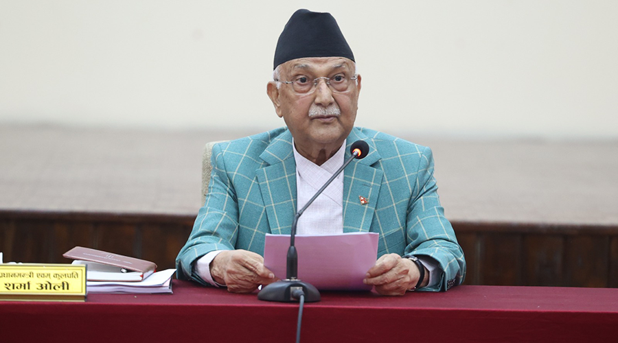 प्रधानमन्त्री ओली चीन भ्रमणमा जाँदै