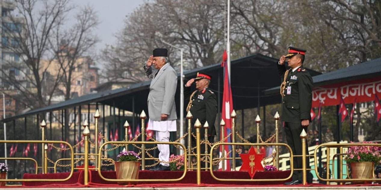 टुँडिखेलमा मनाइयो प्रजातन्त्र दिवस