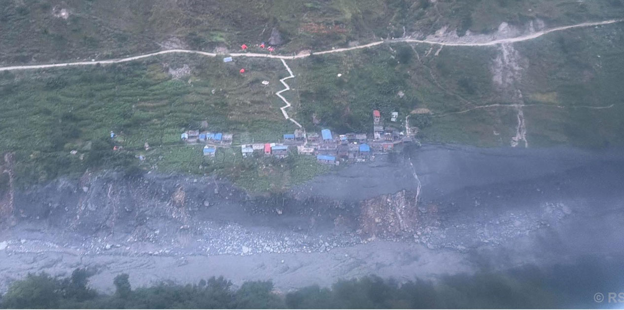 बूढीगण्डकी बाढीः उत्तरी गोरखाको पाँच हजार घरधुरी विद्युत् विहीन