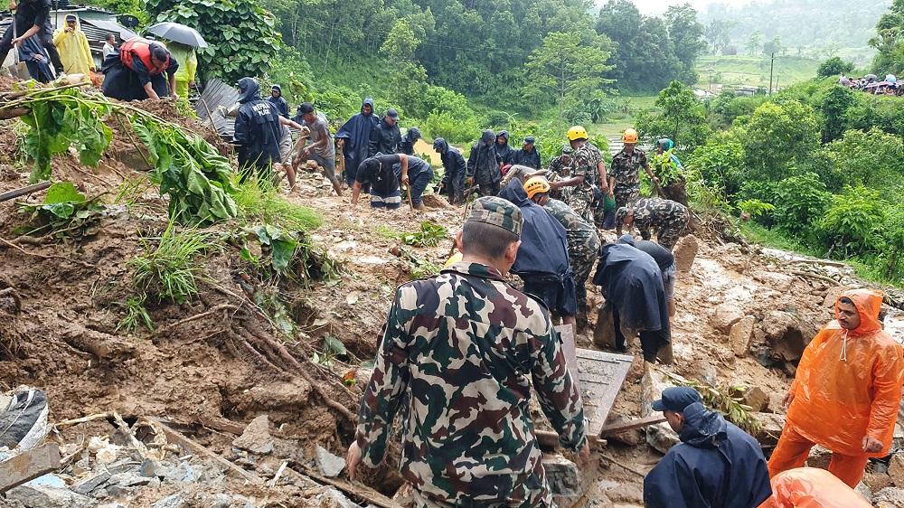 बाढी, पहिरो र डुबानमा परी देशभर १४ जनाको मृत्यु