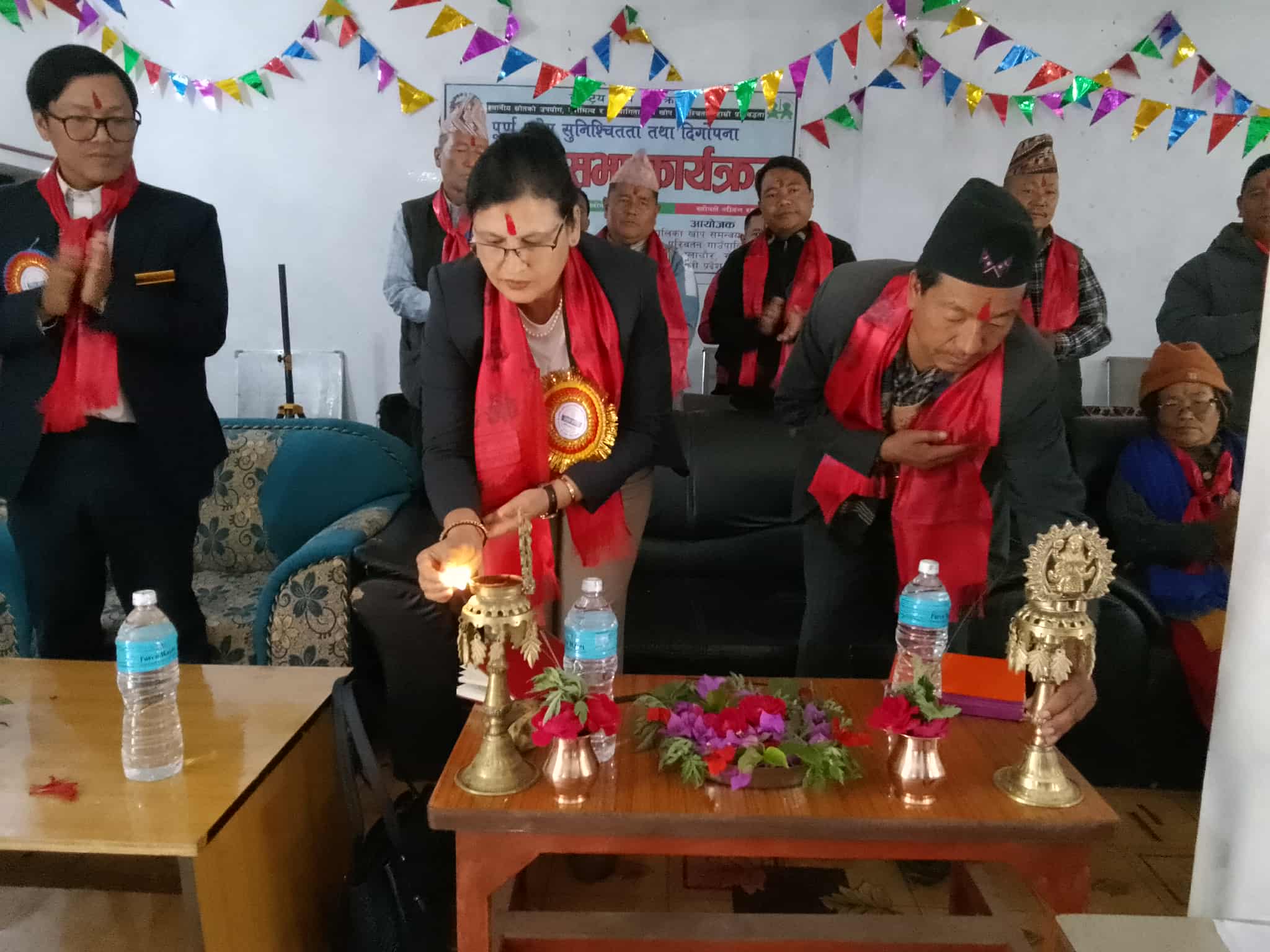 परिवर्तन गाउँपालिका पूर्णखोप सुनिश्चितता तथा दिगोपना घोषणा