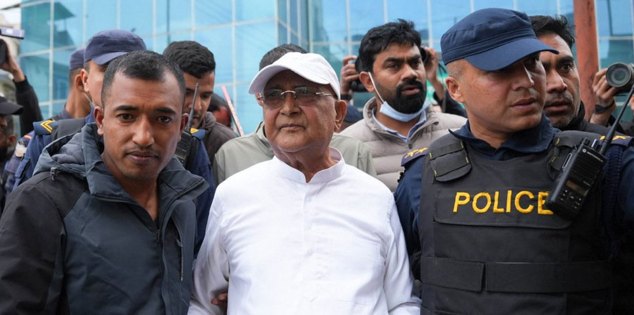 अध्यक्ष ओलीको रिहाइको माग गर्दै एमालेले प्रदर्शनसहित ज्ञापनपत्र बुझाउने