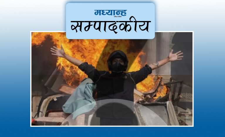 जसपा नेपालको राष्ट्रिय महाधिवेशन मञ्च हावाहुरीले भत्कायो