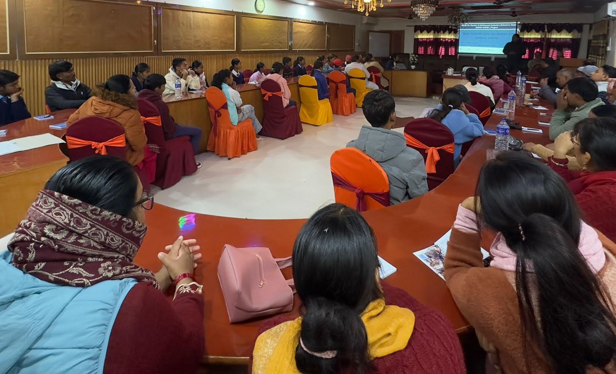 किशोर–किशोरीमैत्री सूचना कक्ष सुदृढीकरणका लागि कार्यशाला