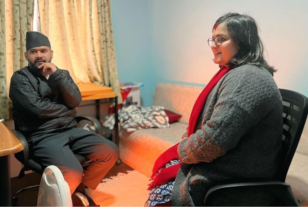 काठमाडौं उपत्यकाभित्रका रास्वपा उम्मेदवारसँग बालेनको छलफल