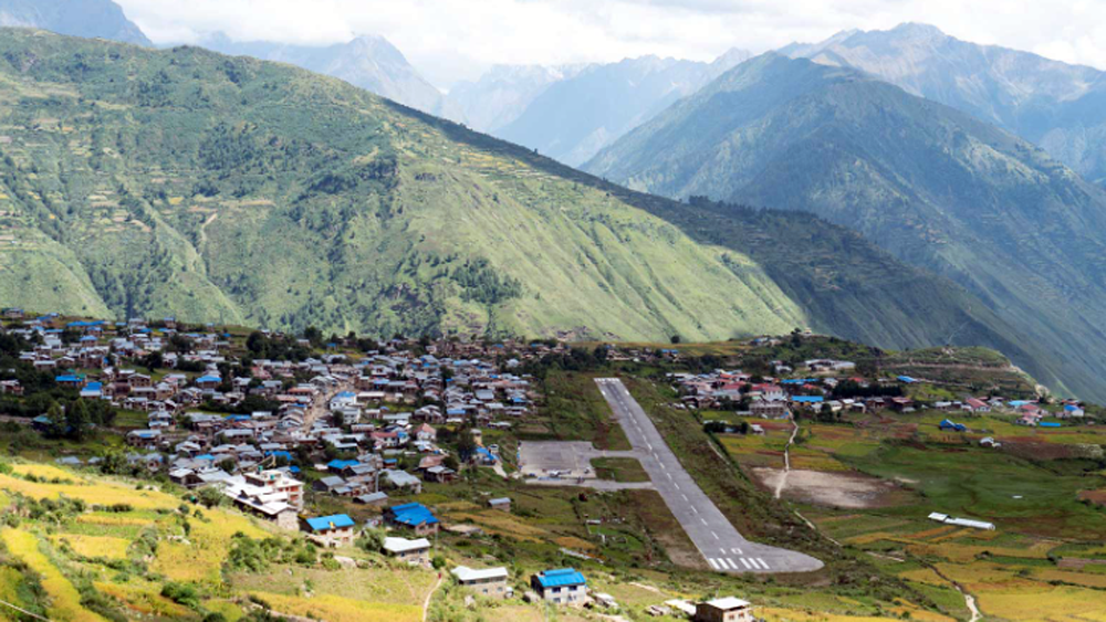 कर्णालीका हिमाली जिल्लामा हवाई सेवा अवरुद्ध