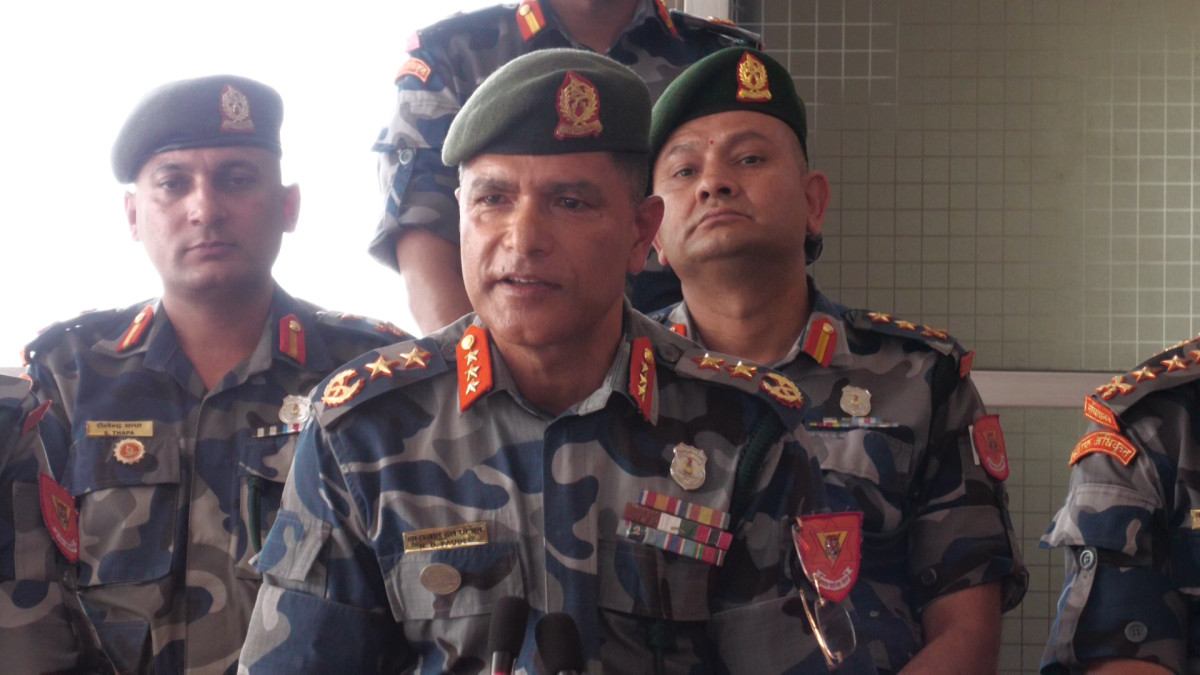 सशस्त्र प्रहरीमा आर्थिक सुशासन र सीमा सुरक्षालाई प्राथमिकता दिने महानिरीक्षक पौडेलको प्रतिबद्धता